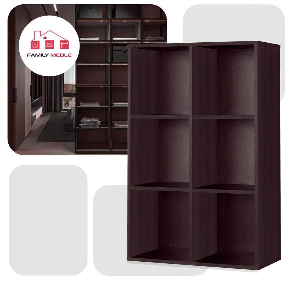 Regał półka organizer pojemnik stojak na płyty winylowe segregatory Cubo 5