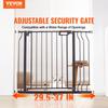 Baby Gate, 29.5"-39" Extra Wide, 30" High, Dog Gate for Stairs Doorways and House, Easy Step Walk Thru Auto Close Child Gate Pet Security Gate with