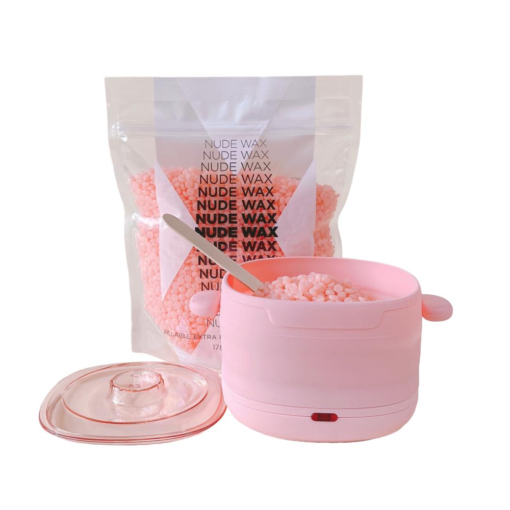 Nude Wax Orange Großraum-Hartwachs für alle Bereiche, 1 Stück