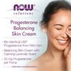NOW Foods, Solutions, Progesterone from Wild Yam, Balancing Skin Cream, Calming Lavender, 3 Oz (85 G)