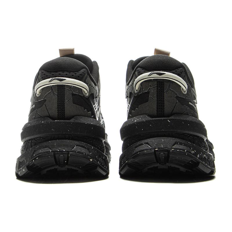 New LiNing CF Su Xingchuan Anti-Slip And Wear-Resistant Support Grip Low-Top Trekking Shoes Unisex Gray Black AHTU025-2