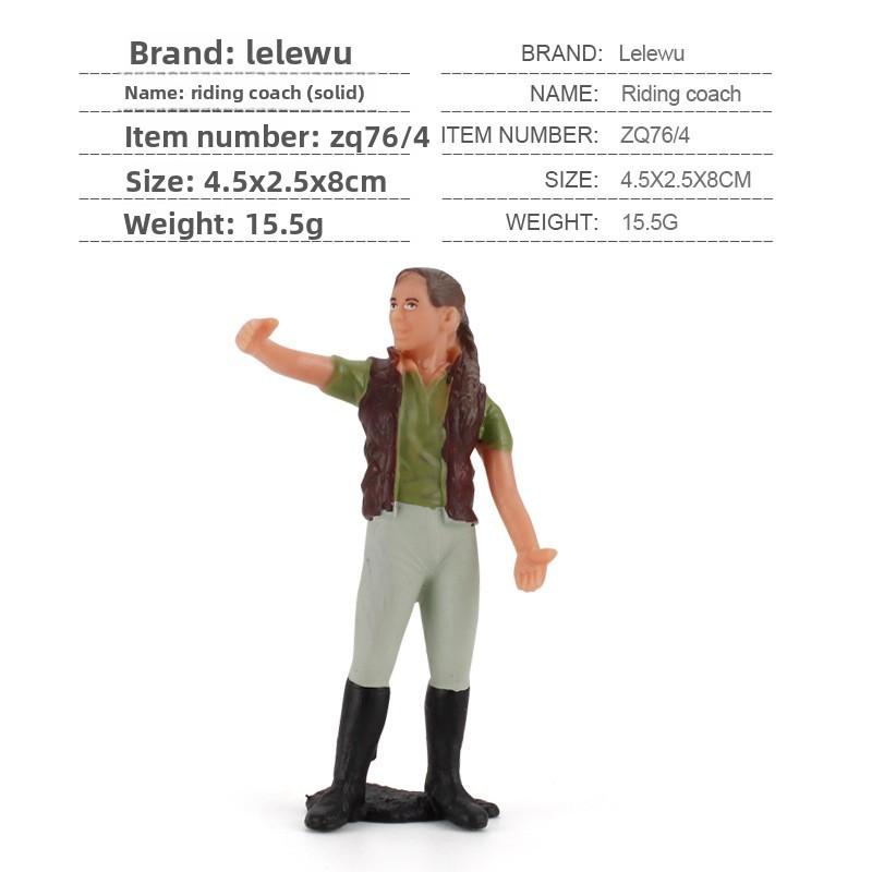 Simulated Diver Veterinarian Farmer Worker Postal Worker Toy Model Ornament For Collectors And Play