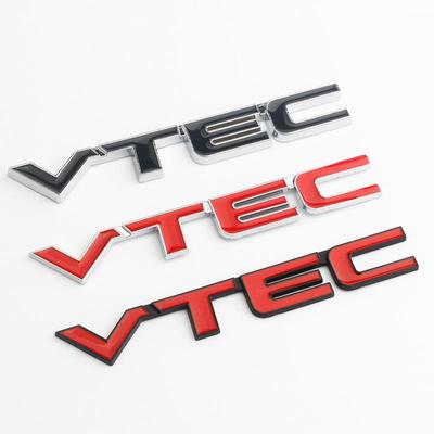Honda Civic Accord Odyssey CRV Spirior VTEC Side and Rear Tail Label Sticker for Car Modification.