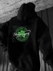 Shenanigans Playful Vibrant Cheerful Lucky Green Clover S Black Sweatshirt S Sweatshirt Loose Fit Pullover Black