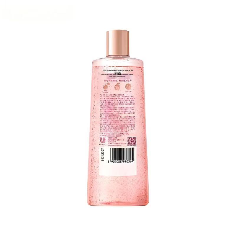 Lux White Peach Scent Bubble Refreshing Shower Gel