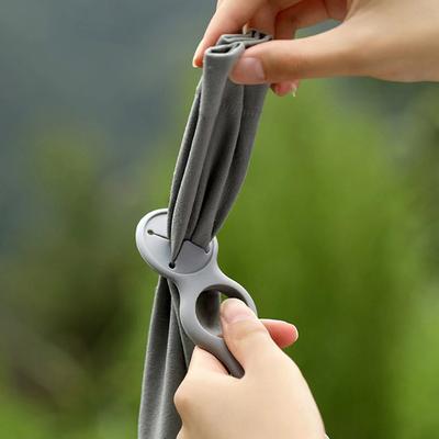 Silicone Sports Kettle Buckle Outdoor Carabiner Water Bottle Holder Towel Hook Clip Backpack Hanger Camping Hiking Cycling Tool