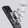 Spooky Skull Patterns Phone Case Magnetic Case For IPhone 16 14 13 12 11 15 Pro Max Plus For Magsafe Wireless Charge Cover