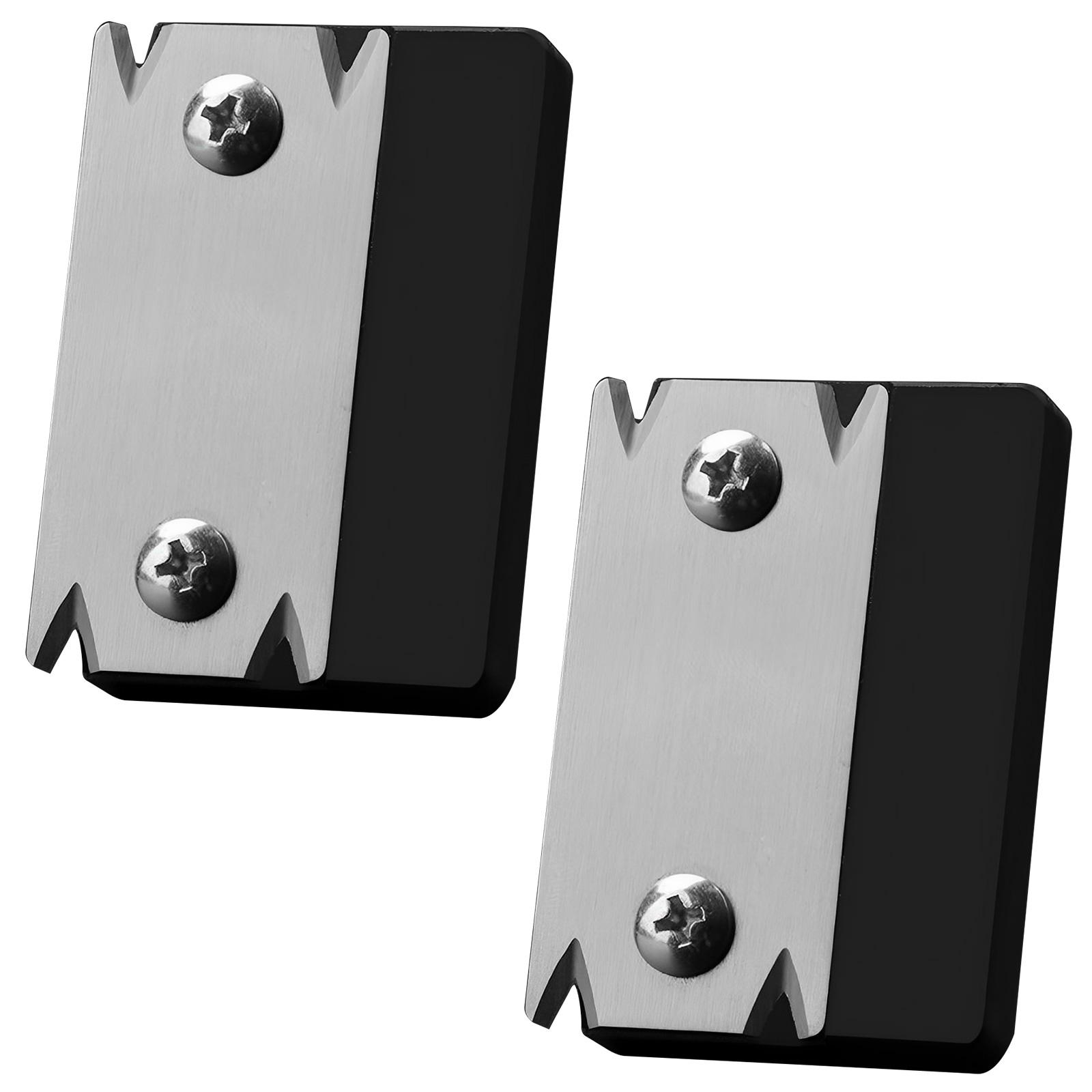 

2Pcs Woodworking Edge Trimmer Robust Edge Trimmer Easy to Handle Portable Woodworking Edge Trimmer Fast Efficient and Labour black