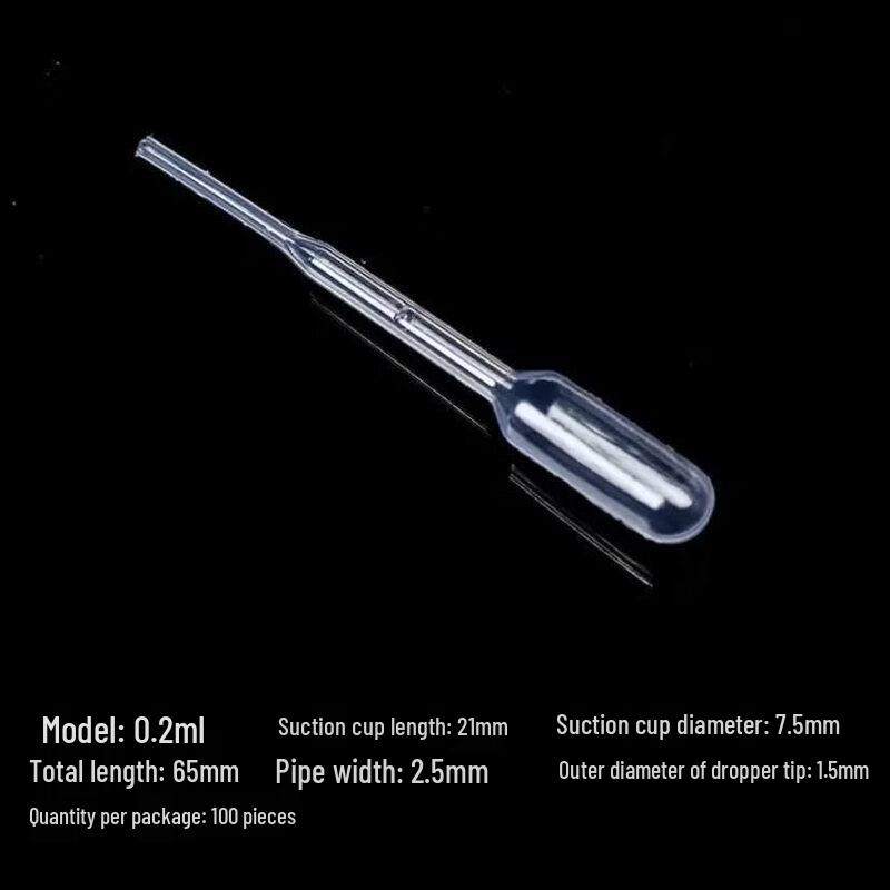 ZISIZ Disposable Graduated Plastic Droppers