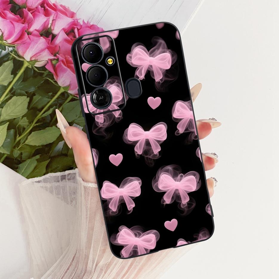 Für Tecno Pop 6 GO Hülle BE6j Niedlicher Löwe Mode Bemalte Abdeckung Weiche TPU Handyhülle Für Tecno Pop 6 Pro BE8 Pop6 GO Rückseite Taschen