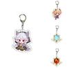 Premium Cartoon Keychain With Silicone And Alloy Material For Durability