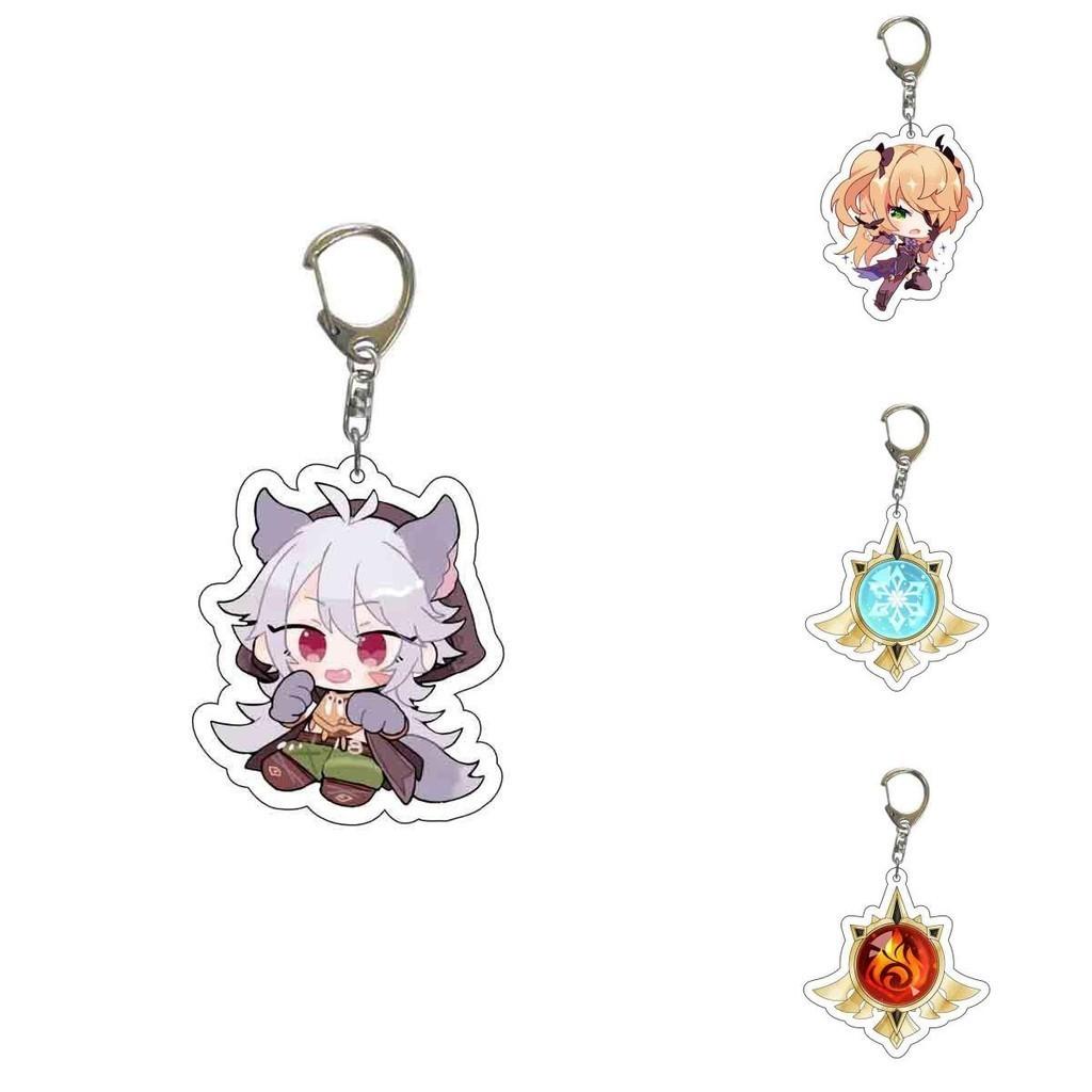 Premium Cartoon Keychain With Silicone And Alloy Material For Durability