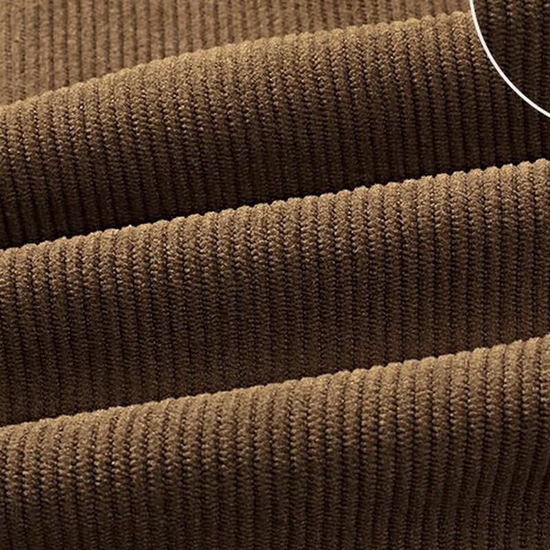 Mao Ren Men's Corduroy Lapel Casual Jacket