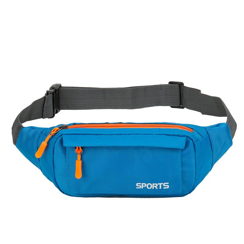 New Niche Men's Messenger Bag Fashion Spring and Summer Multi Functional Chest Bag Fitness Outdoor Sports Mobile Phone Purse Woman