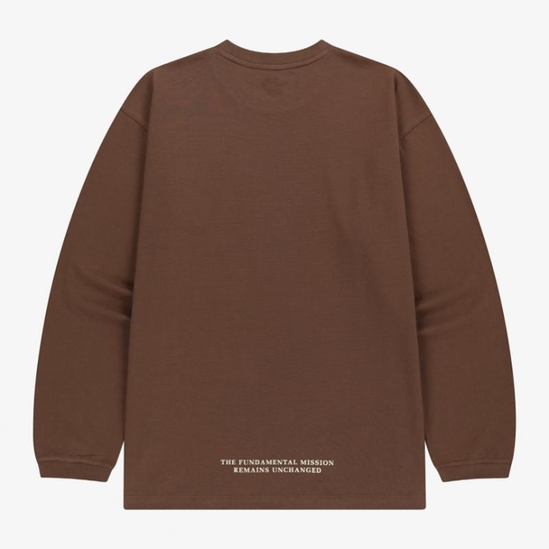 The North Face Pocket Long Sleeve Round Tee Lbr