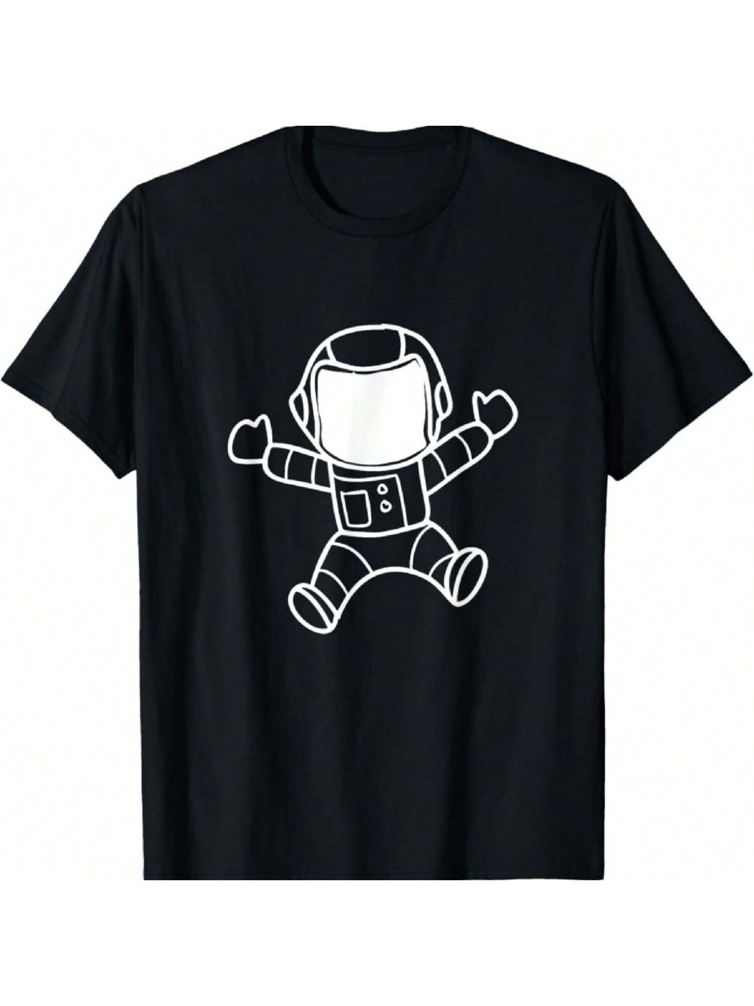 Float In Space - Travel The Cosmos Interstellar Astronaut T-Shirt S