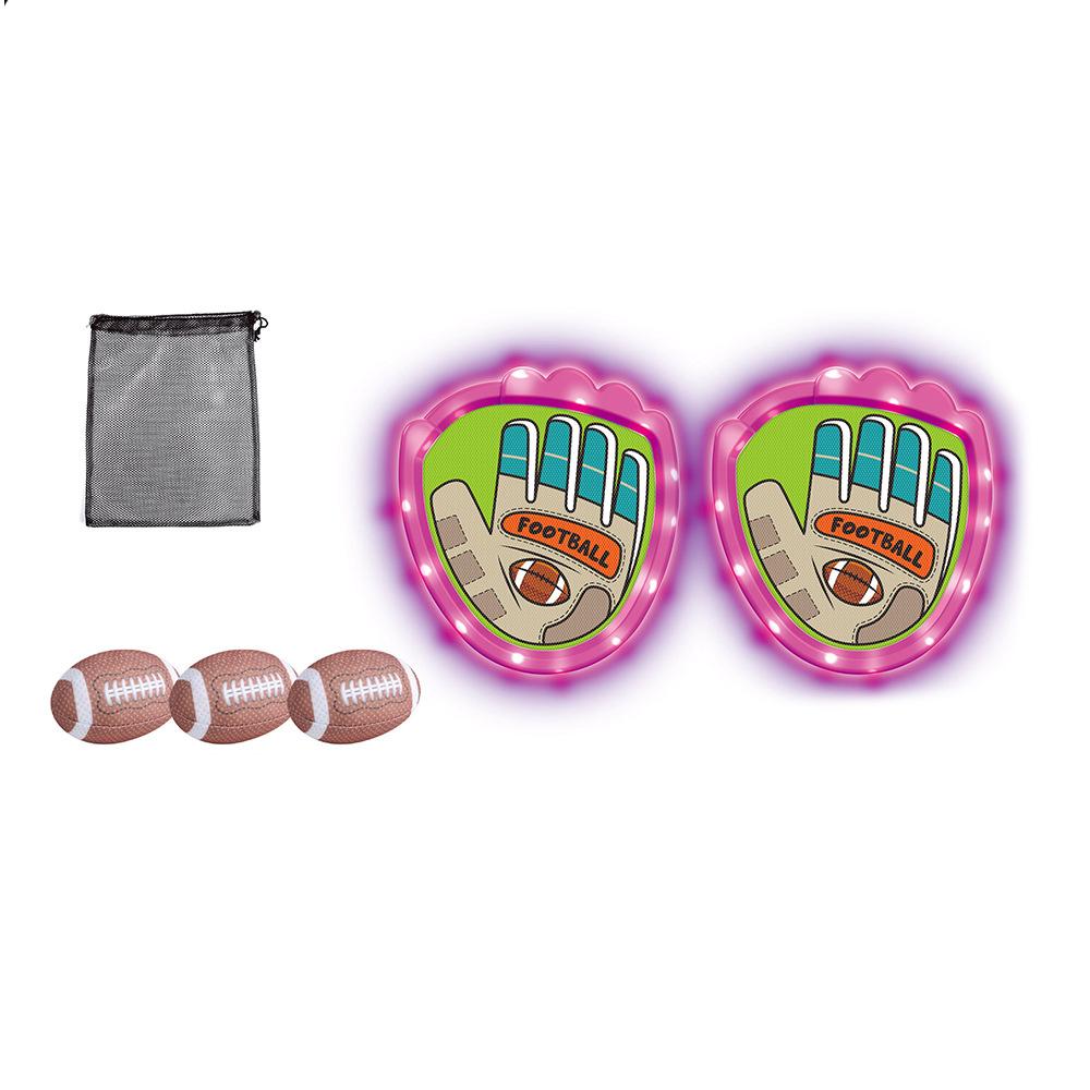 Camping Games Children Luminous Sticky Target Ball Toy Outdoor Leisure Party Parent-Child Interactive Gift