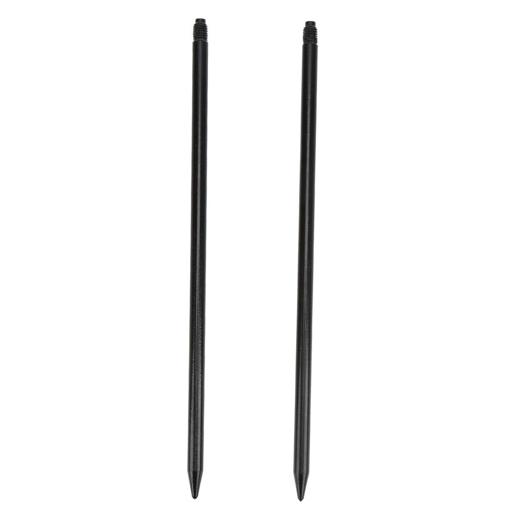 2pcs Outdoor Camping Light Stand Nail 5mm Thread Interface Detachable Ground Lantern Nail