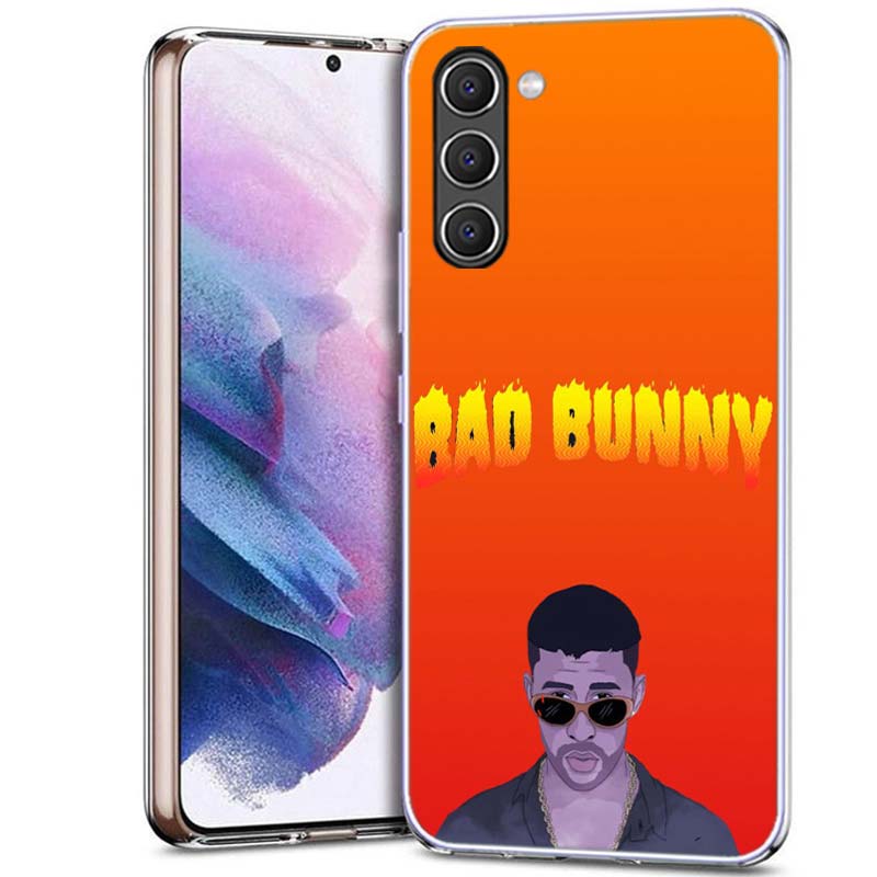 B-Bad B-Bunny Phone Case for Samsung A54 A14 A24 A34 A17 A37 A57 A55 A35 A25 A15 A13 A23 A33 A53 A07 A05S A04S A03 A73 Galaxy No