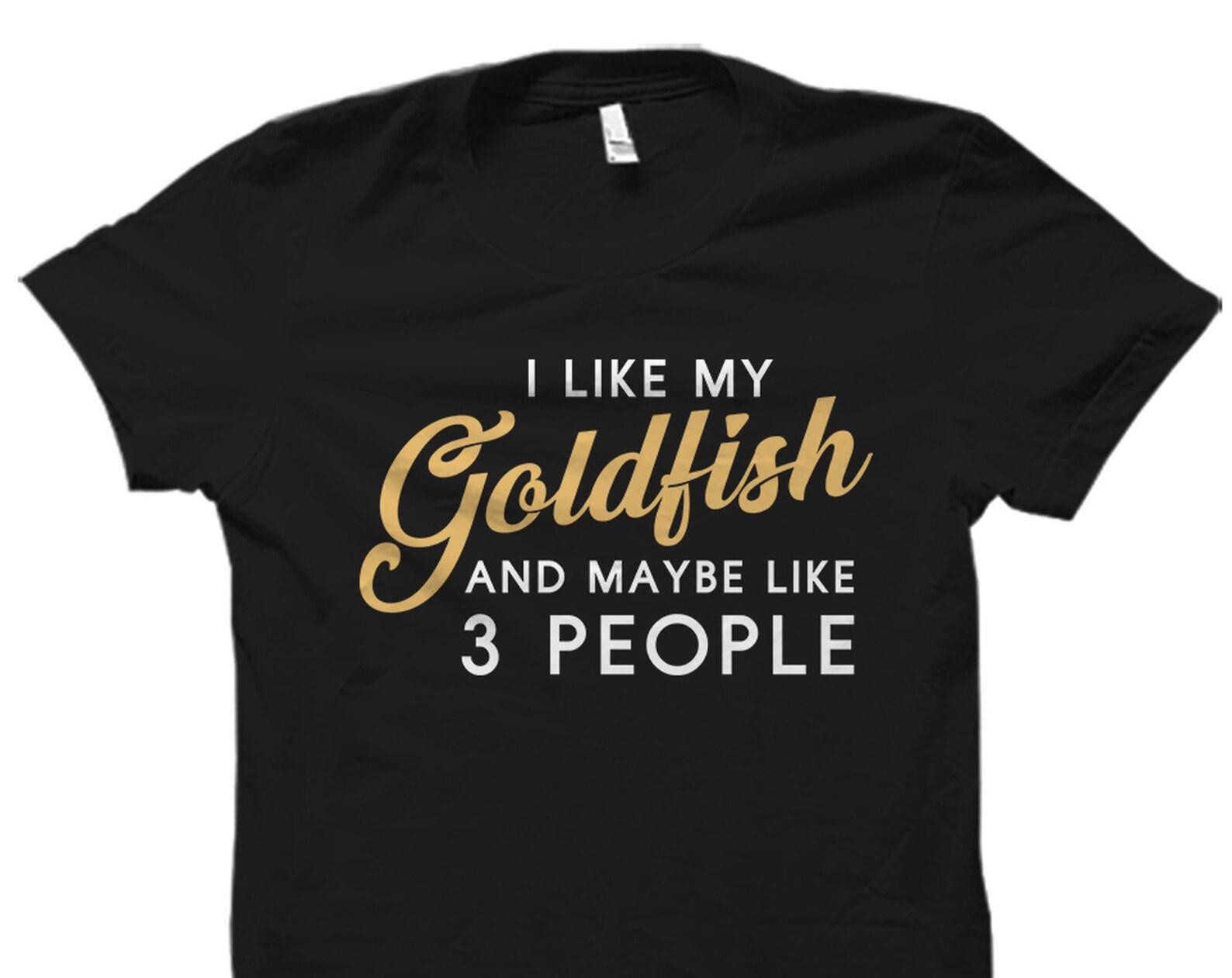 Goldfish Owner Gift. Goldfish Shirt. Fishkeeper Gift. Goldfish Owner Shirt. Fishkeeping Shirt. Goldfish Lover Gift. Aquarium Lover #OS1741 S