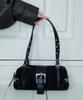 ALLINCOMPLETE Eyelet Big Belt Bag (Black)