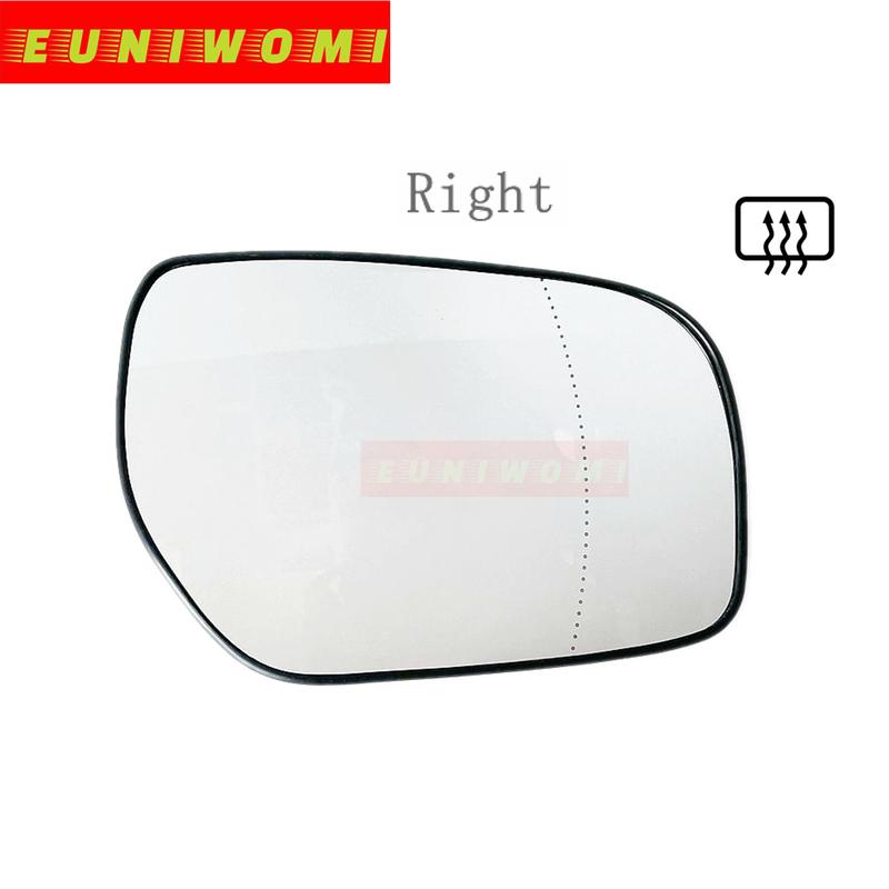 Auto Side Door Wide Angle Heated Convex Car Mirror Glass For RENAULT KOLEOS 2012 2013 2014 2015 2016