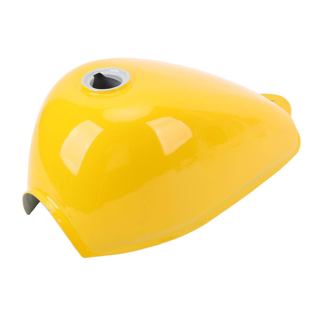 Motorcycle Fuel Tank Iron Structure Yellow Gas Tank with Fuel Valve for Mini Trail Monkey Bike Z50