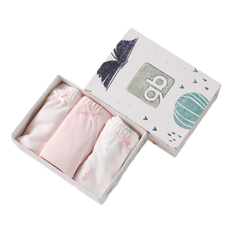 Goodbaby Girls  Cotton Boxer Briefs 3-Pack 150