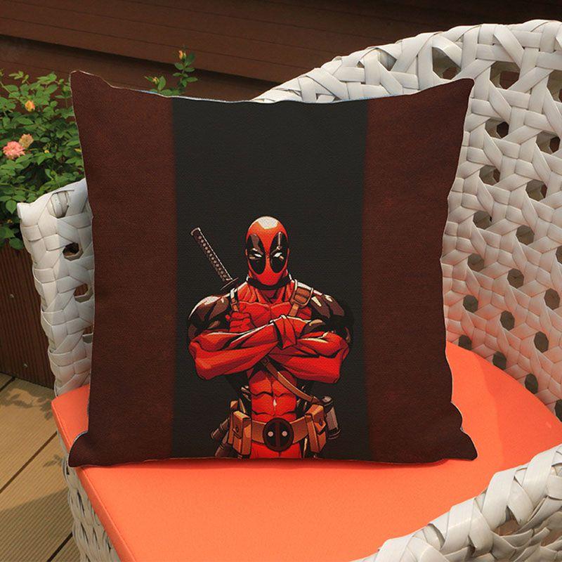 Luxurious Super Soft Avengers Alliance Cushion Cover Featuring Iconic Iron Man Design