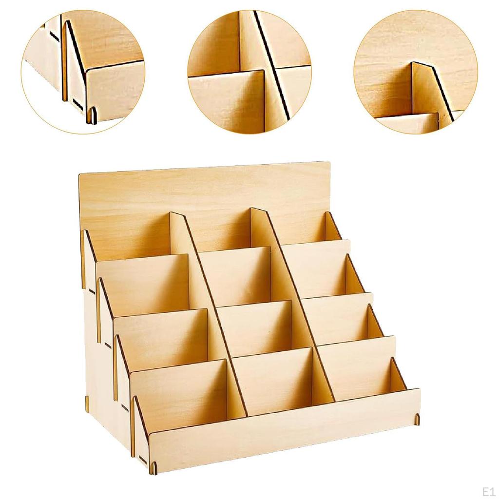Greeting Card Display Stand, Sports Cards Tiered Elegant Rack for Sticker