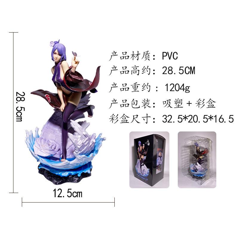 Naruto Shippuden Série de Organizações YOMI Xiaonan Xiaonan Figura Estátua Modelo Ornamento Menina Anime Periférico