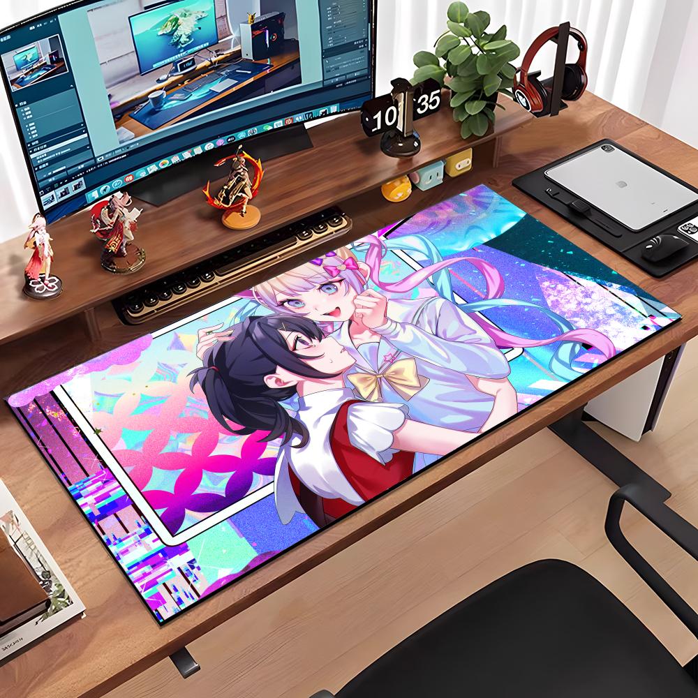 Needy Streamer Overload Mouse Pad Large Anti-Slip Rubber Gaming MousePad Durable Desk Pad Thick Seam Edge Suitable For Office An