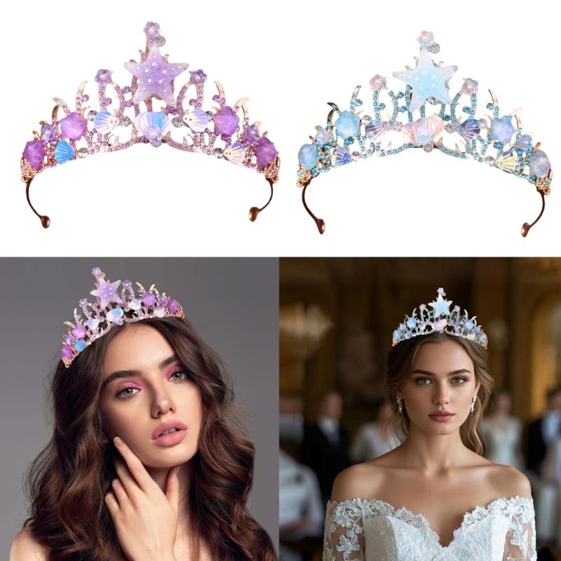 Bridal Crowns for Bachelorette Party Decorations Bride Gift Bridal Shower Wedding Headbands Crowns Photo Props