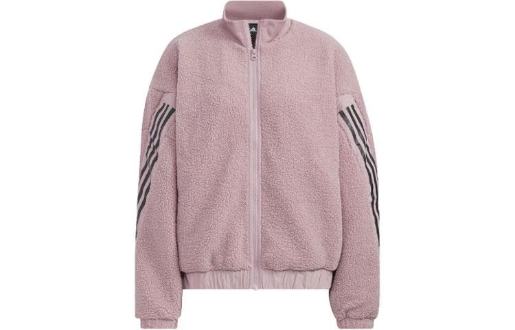 

Adidas 3 Stripes Jacket Women s Purple Pink HM7457 M