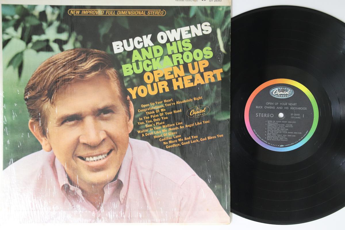 

LP Record BUCK OWENS - Open Up Your Heart ST2640 CAPITOL US Country Used