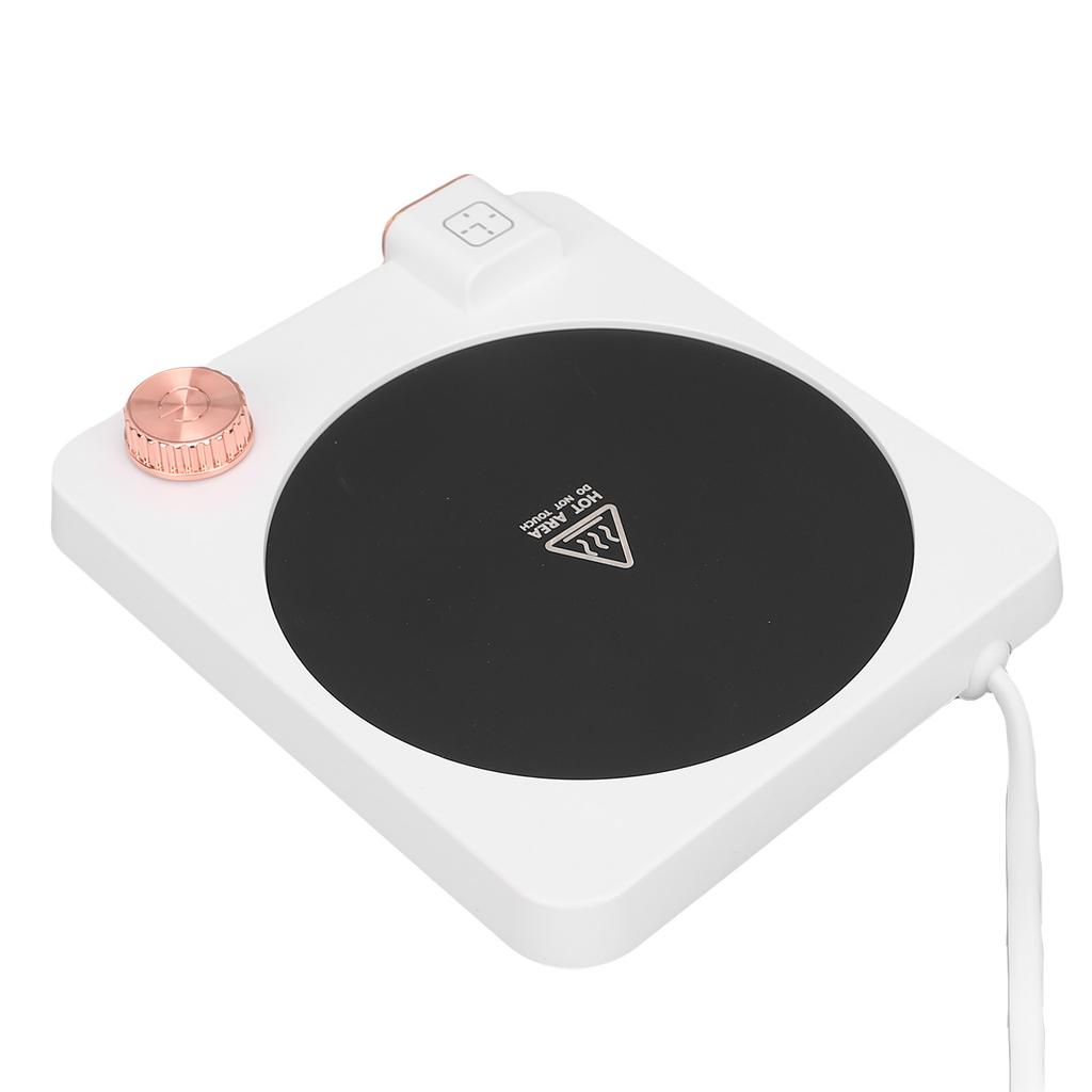 Coffee Mug Warmer 9 Temperature Settings Electric Cup Warmer with Auto Shut Off Timer for Desk Coffee Tea Milk Beverage