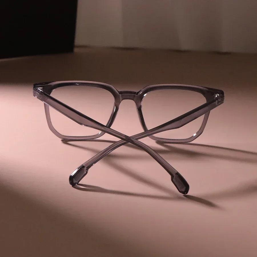 Armação de Óculos Retrô Quadrada Leve Mulheres Homens Óculos Transparentes Unissex Para Feminino Masculino