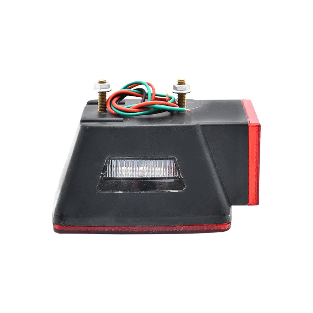 2PCS 12V Square Led Truck Trailer Light Stop Turn Tail Brake lamp Running Light for Trailers Boat Truck Camper RV Snowmobile