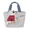 Kusguru Japan Women's Fleece Hami Pocket Bag, Gray, 247623