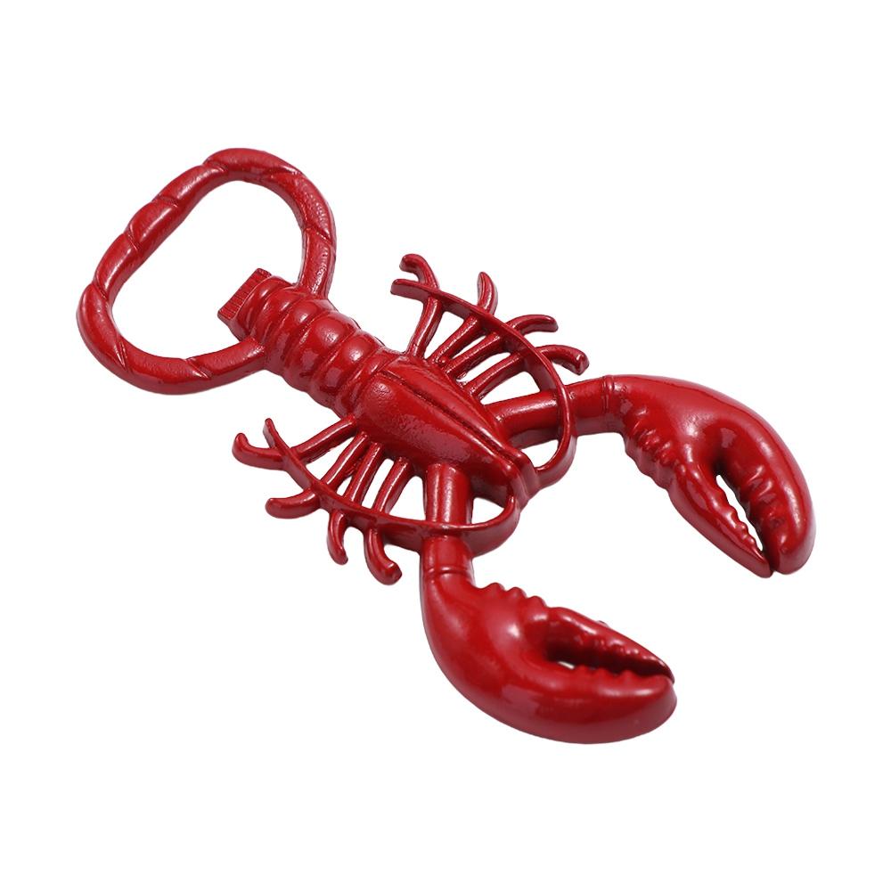 Multifunctional Lobster Corkscrew Bottle Opener Portable Keychain Jar Opener  Oktoberfest Gift