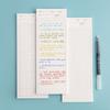 50 Sheets Long Notepad Stationery Writing Note Multi-functional Memo Pad  School Office Supplies