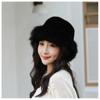 Hat for Women Autumn and Winter Plush Fashionable Fisherman Hat Small Face Warm Cute Ear Protection Lei Feng Hat