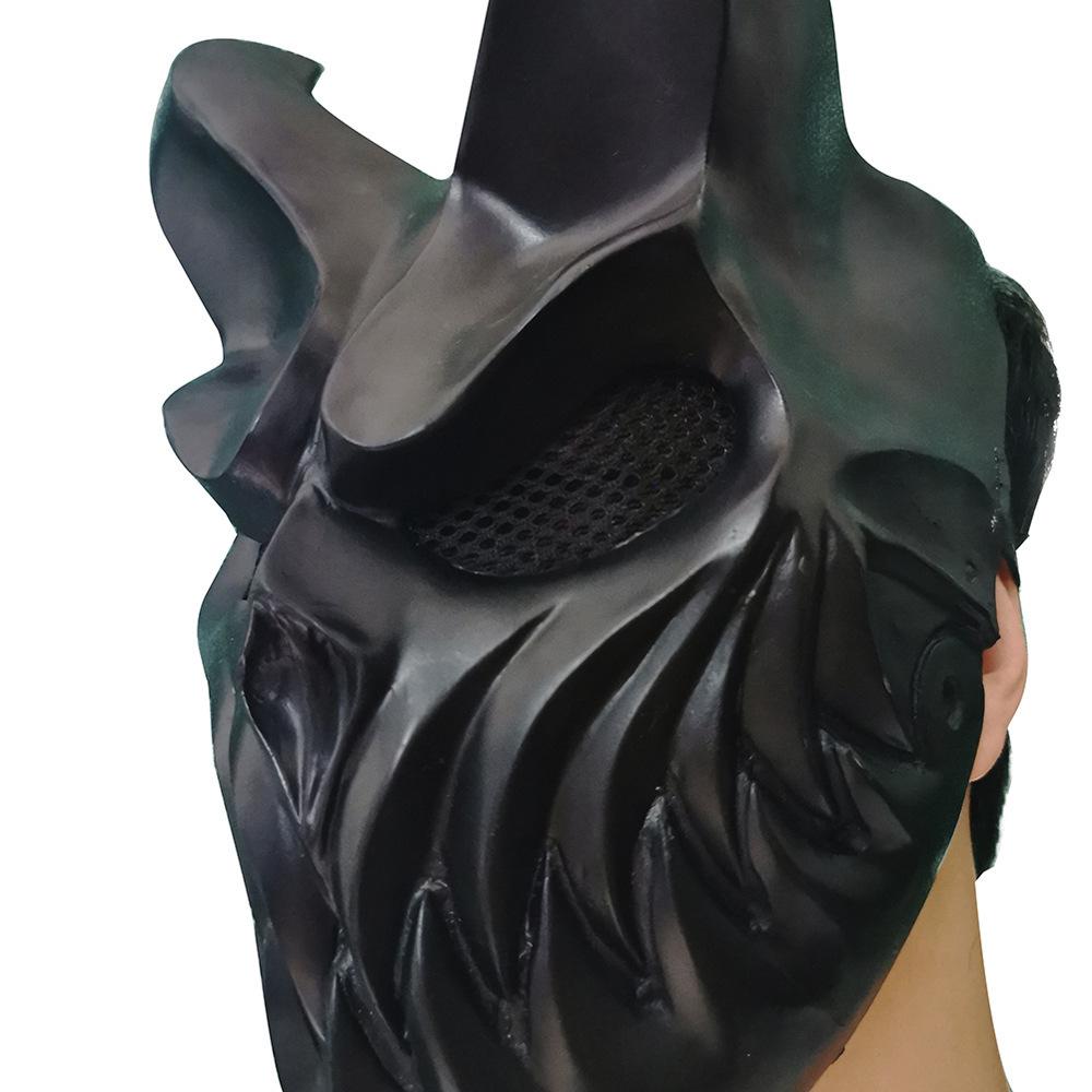 Mască PVC cu Gură Mobilă - Recuzită Petrecere de Halloween Trupa Rusă Deathcore