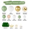 Kit Arche Guirlande de Ballons Vert Sauge Décoration de Mariage Anniversaire Enfants Adultes Ballons de Mariage Décoration de Baby Shower Globos