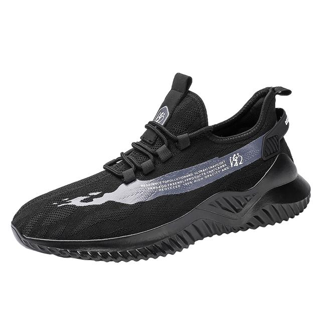 New Fashion Sports Men 'S Shoes Casual Breathable Mesh Men 'S Shoes Walking Non -Slip Loafer Men 'S Shock -Absorbing Soft -Soled Shoes