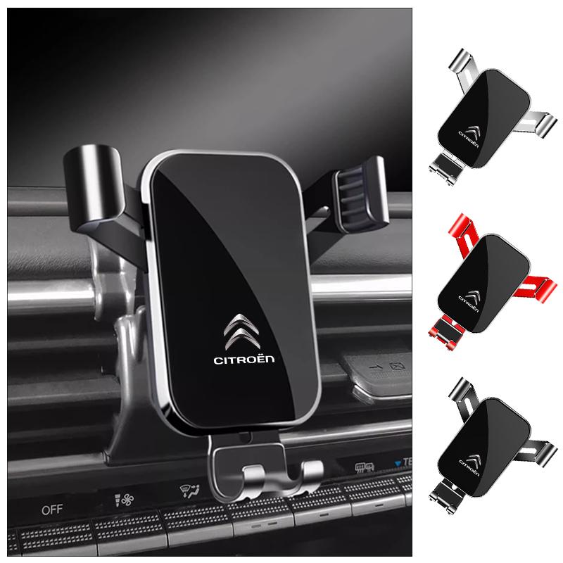 Car Phone Holder Air Vent Moblie Cell Gravity Stand Mount Bracket For Citroen C4 C3 C5 C1 C2 VTS Berlingo Celysee Xsara Picasso