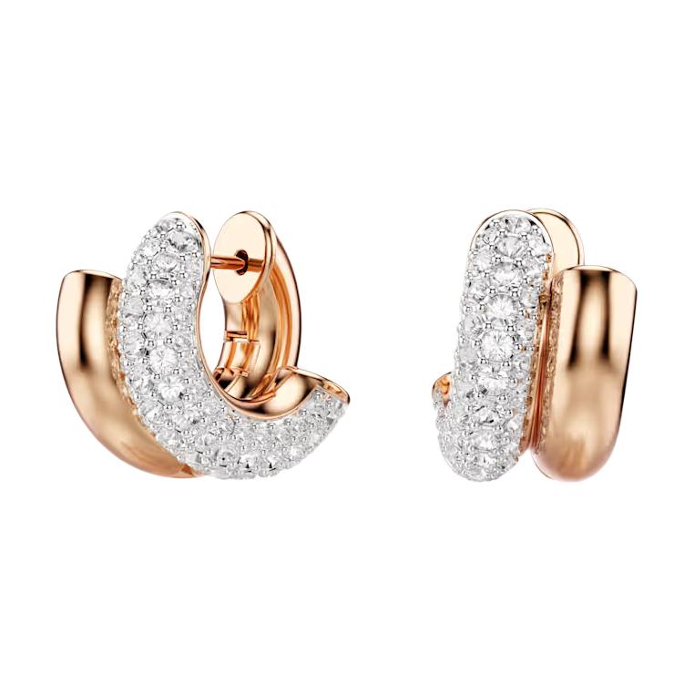 Swarovski Dextera Industrial Design Earrings Unisex earrings White 5738198 Box (Random Color)
