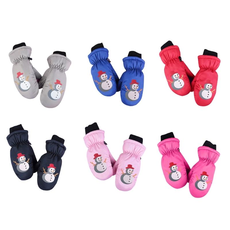 Kids Ski Gloves Comfortable & Stylish Gloves Warm & Durable Gloves Lightweight Perfect for Outdoor Activities in Winter