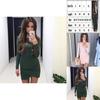 Elegant Women Slim Long Sleeve Mini Dress Bodycon Cocktail Dress Evening Party