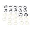 24Pcs Knitting Stitch   s Zinc Alloy Spiral Sheep Patt n Knitting   s for Fabric Crafts